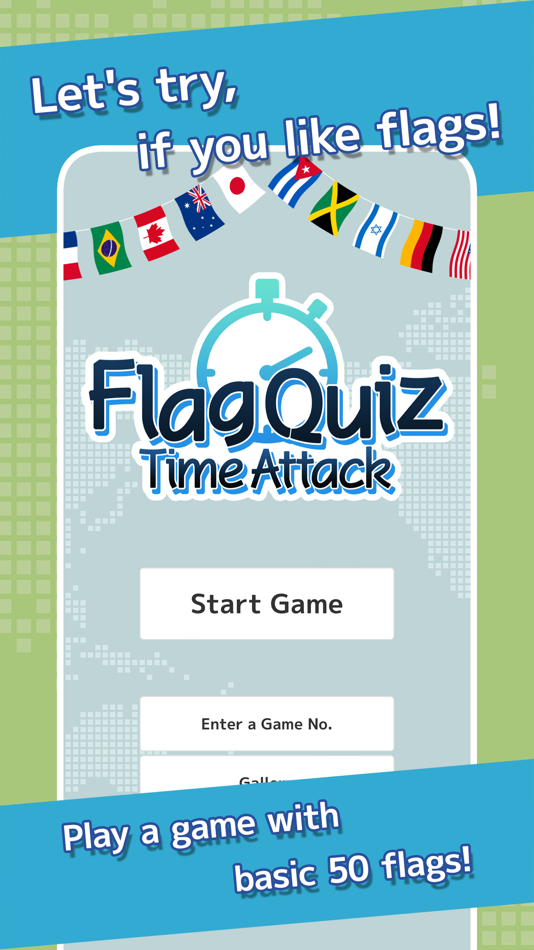 #1. Flag Quiz Time Attack (iOS) 由: Naoya Sato