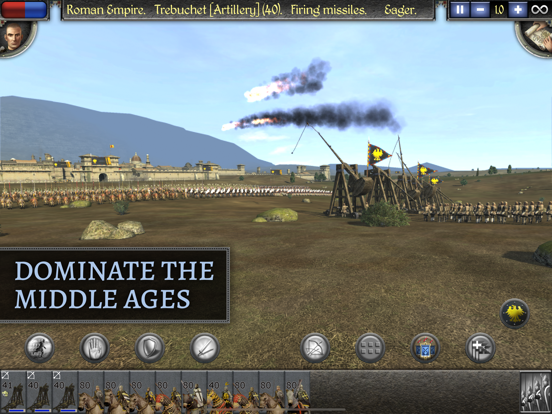 Total War: MEDIEVAL II iPad app afbeelding 4