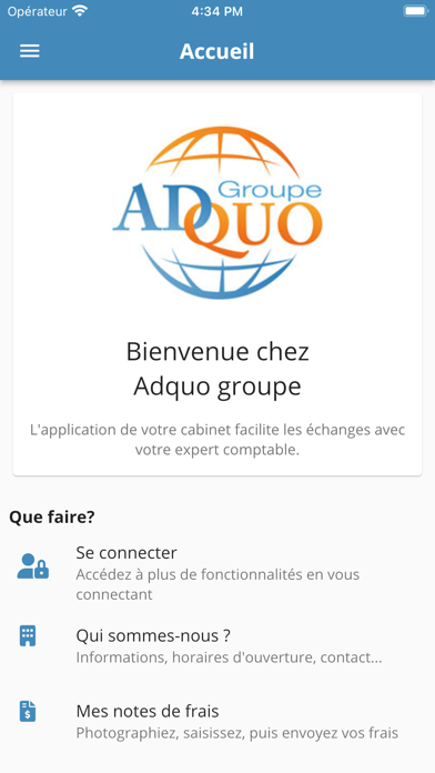 Adquo Groupe Screenshot