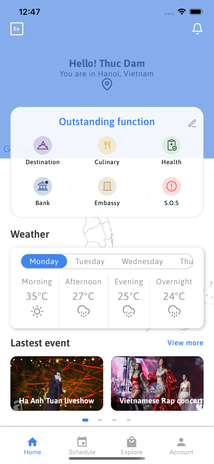 Support foreigners in Vietnam