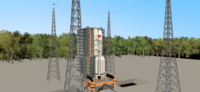 Long March Launch Sim