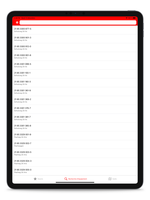 Screenshot #5 pour SBB Infra Fzge