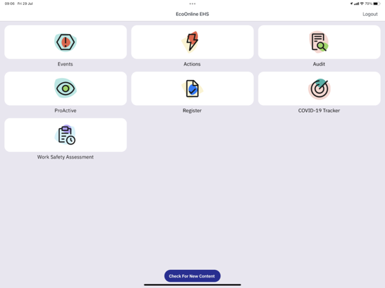 Screenshot #4 pour EcoOnline EHS Mobile App