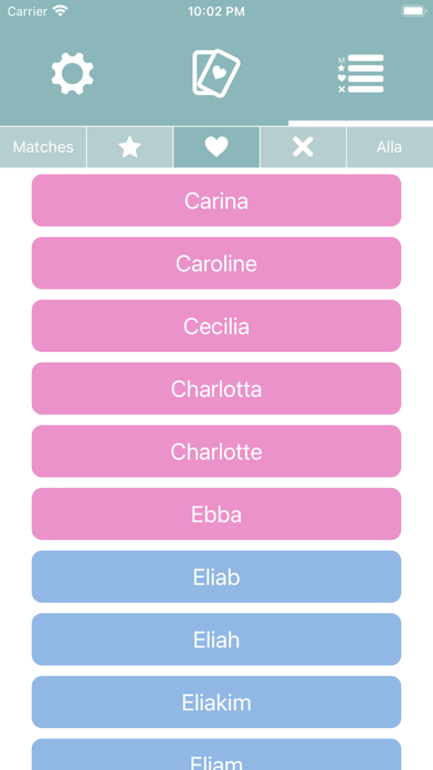 BebisNamn - Swipe & Match Screenshot