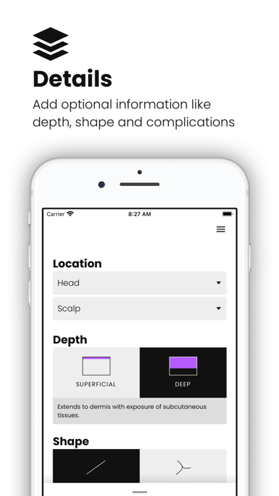 Suture: Laceration Repair App Screenshot