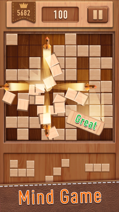 Wonder Wood Sudoku Block 3D Screenshot