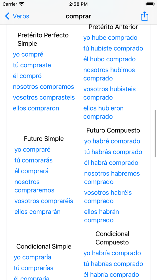 #3. Verbos Español (iOS) 由: Angel Newton