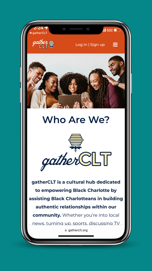 #1. gatherCLT (iOS) 由: gatherCLT LLC