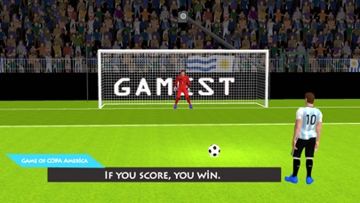 Copa America Penalty Freekick Screenshot