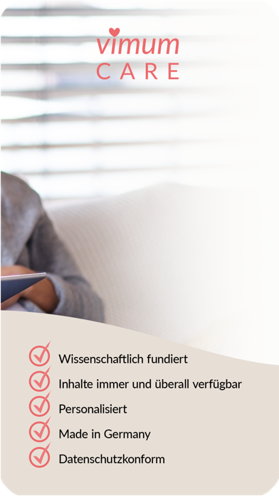 vimumCARE Screenshot