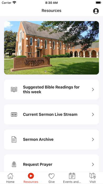 Rayville Methodist Church Screenshot