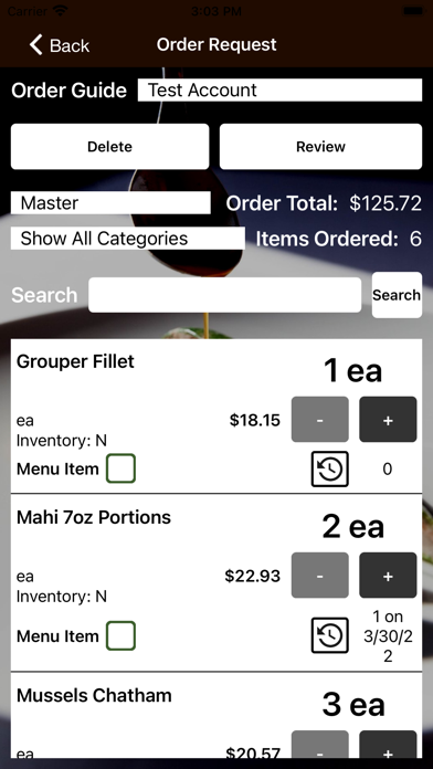 Land & Sea Provisions Screenshot