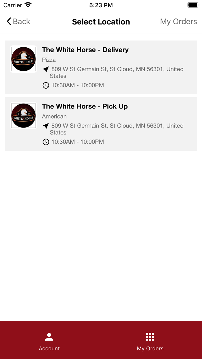 White Horse Restaurant