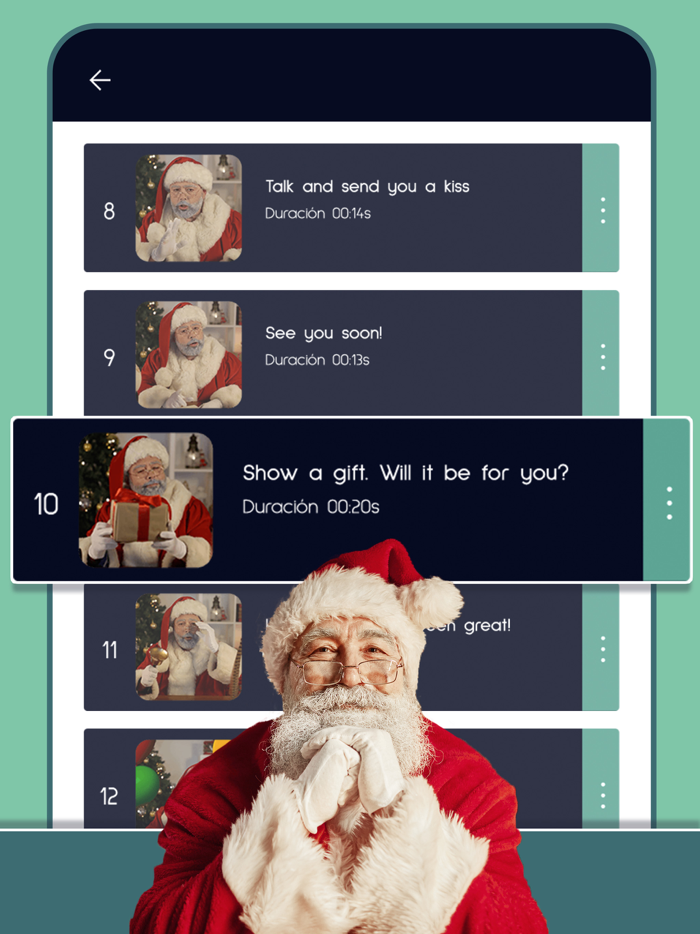 Speak like Santa–Xmas Message
