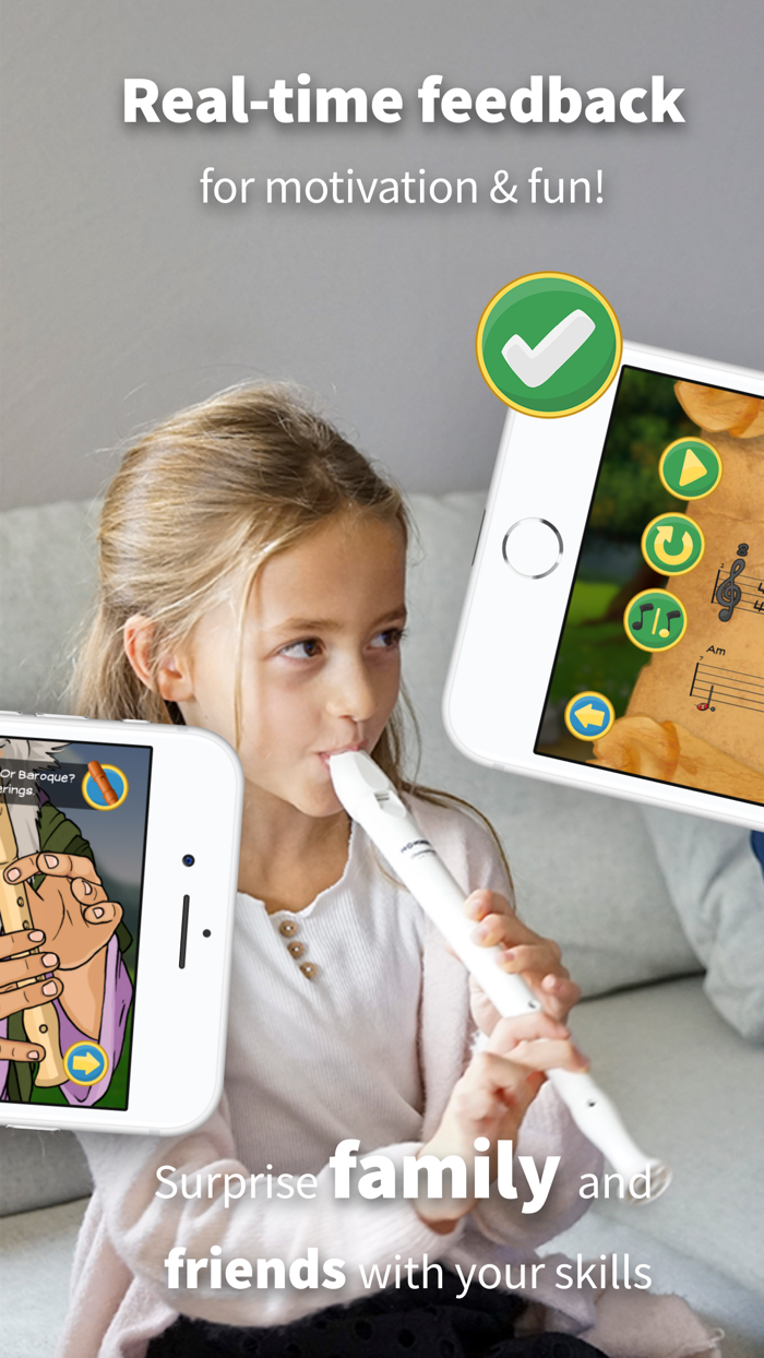 Learn recorder Flute Master