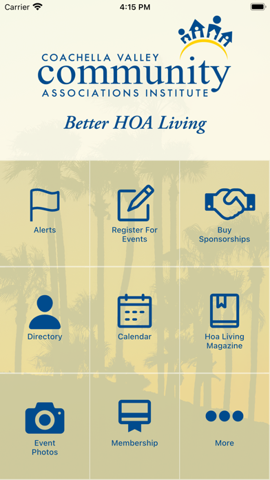 CAI Coachella Valley HOA Screenshot