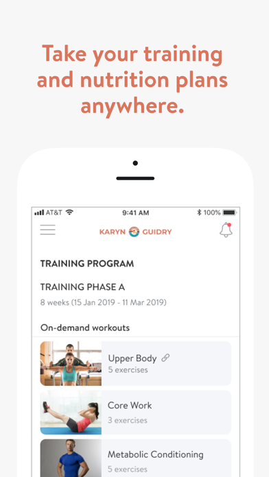 Karyn Guidry Fitness Screenshot