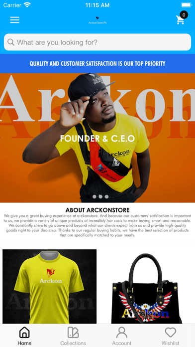 Arckon Store Screenshot