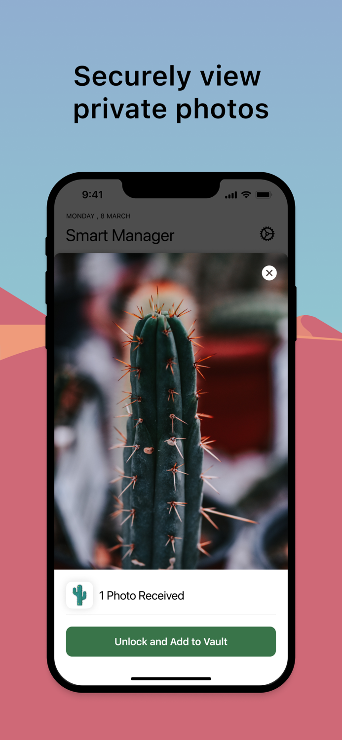 Cacti AI-Powered Photo Vault