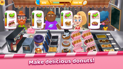 Boston Donut Truck: Food Game Screenshot