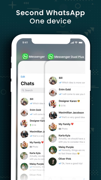 Messenger for Web App Plusのおすすめ画像2