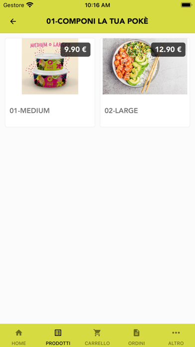 Sarà Poké Ti Amo-Hawaiian Food Screenshot