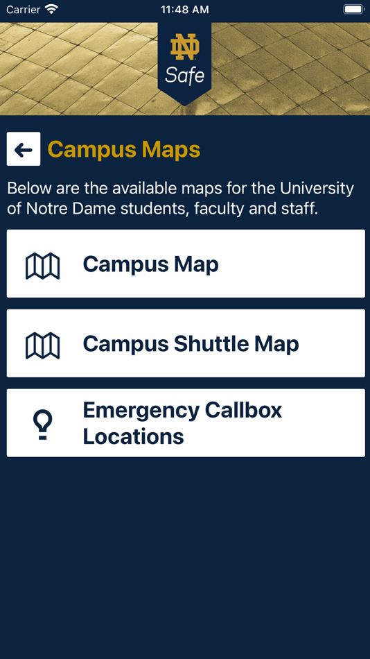#5. ND Safe (iOS) 由: University of Notre Dame du Lac