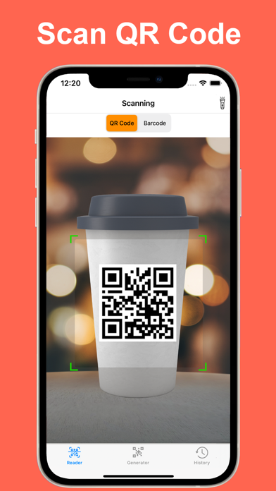 QR Code Scanner for iPhonesのおすすめ画像1