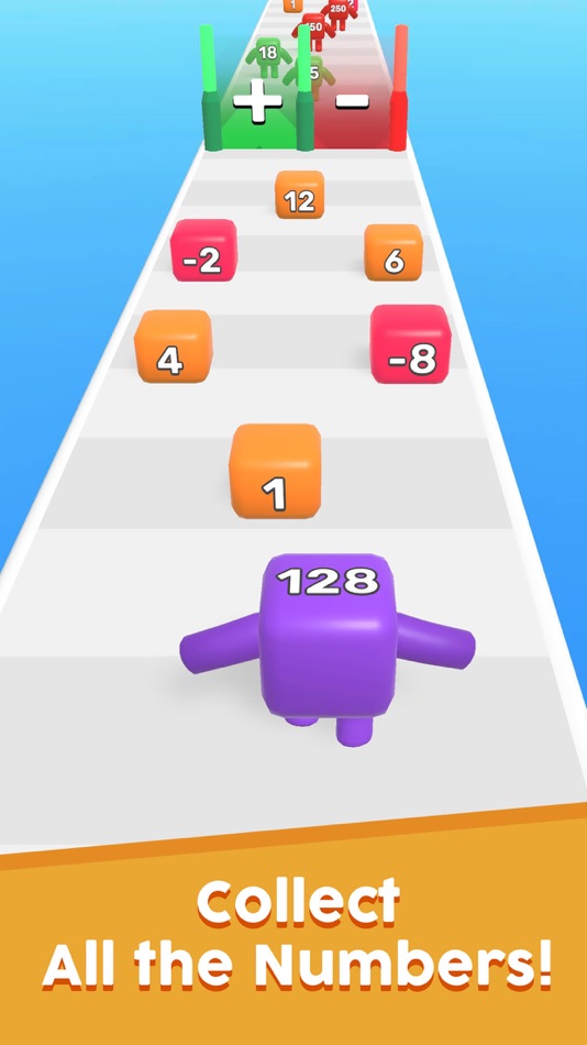 #1. Level Up Numbers (iOS) 由: Samet Ersan