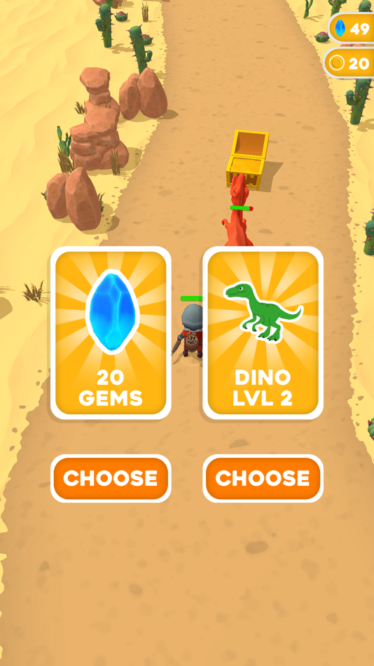 #8. Dino Journey (iOS) 由: Ristretto Studios