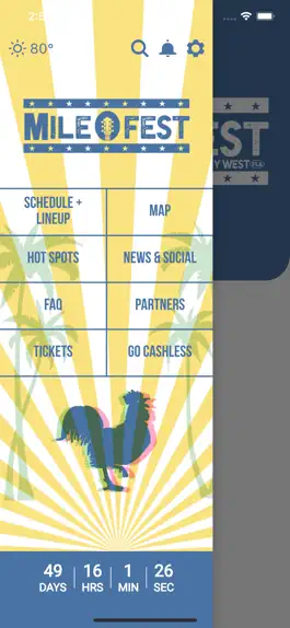 Game screenshot Mile 0 Fest Key West apk