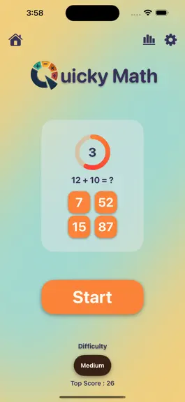 Game screenshot Quicky Math mod apk