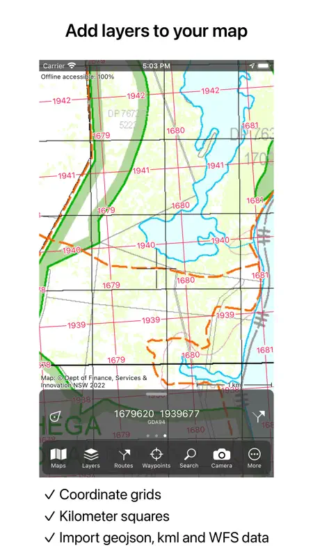 Topo GPS - Topografische Karte screenshot 8 of 10