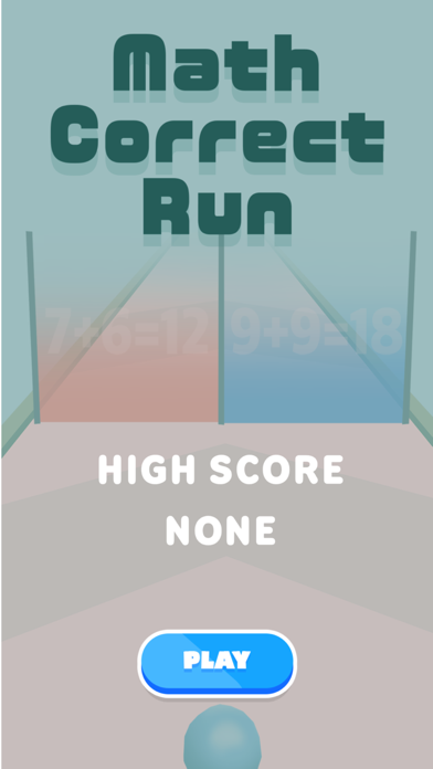 Math Correct Run Screenshot