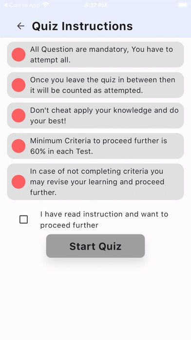 Dev Course Screenshot
