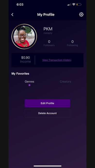 ShhParty App Screenshot