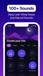 sleep mix: white noise machine iphone screenshot 1