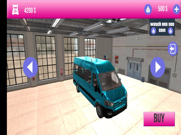 Minibus Simulation Game