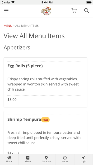 Thai Chili Restaurant Screenshot