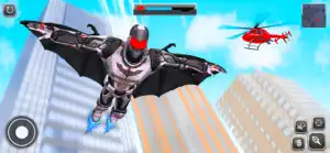 Flying Bat Robot Car Games screenshot #3 for iPhone