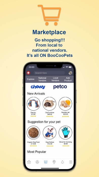BooCooPets - The Pet Owner App Screenshot