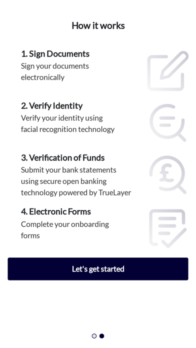 Levi Solicitors Screenshot
