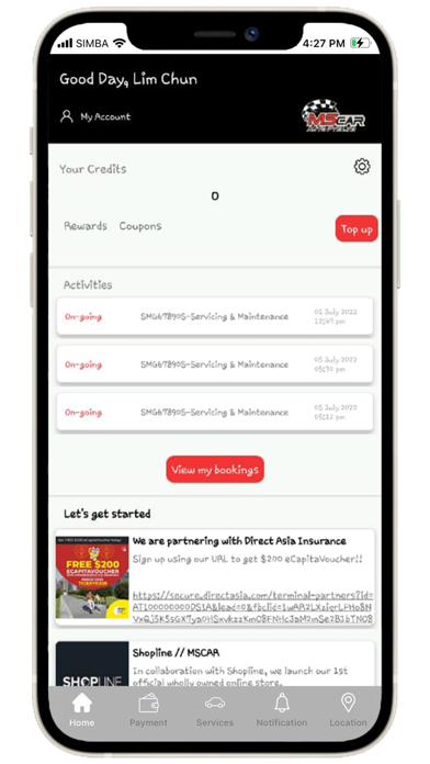 MsCarAuto Screenshot