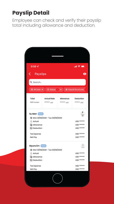 Corarl HR App Screenshot