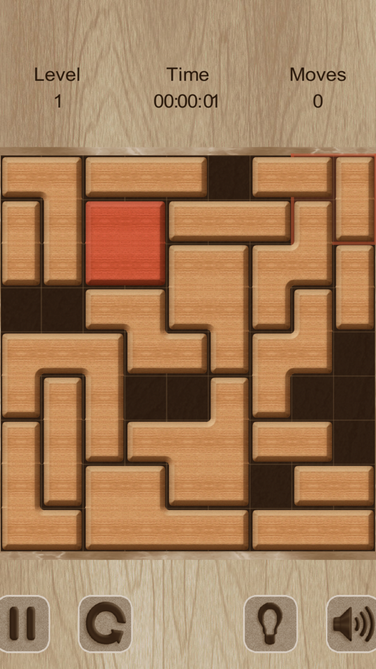 #8. Move The Red Block (iOS) By: Ruslan Goncharenko