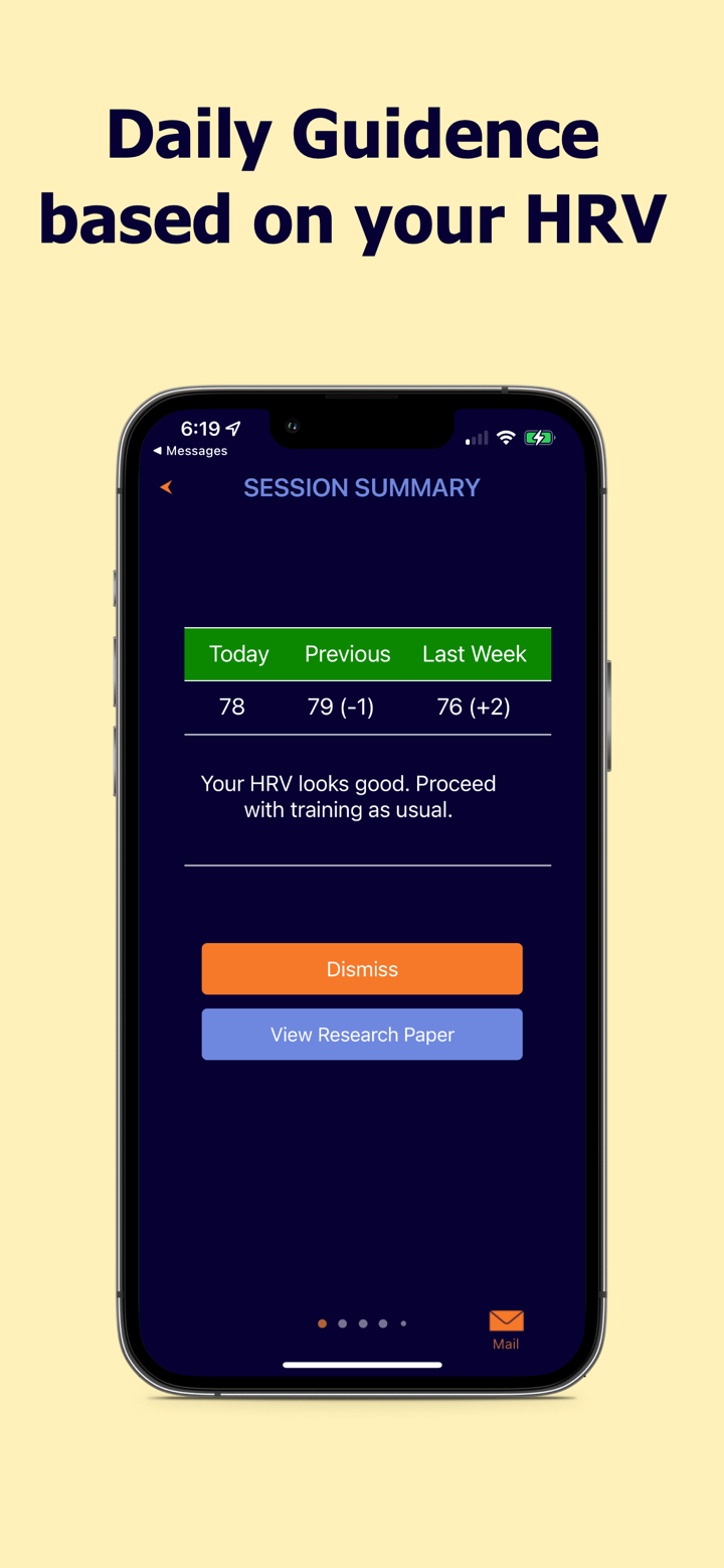 BradBeat HRV screenshot 3