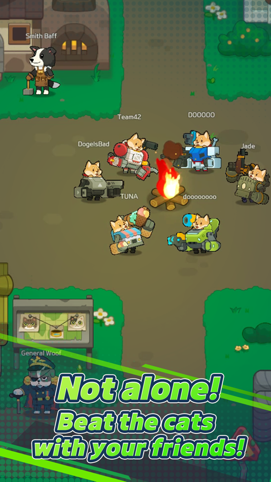 #4. Project MechaDoge (iOS) Ved: TEAM42 CO., LTD.