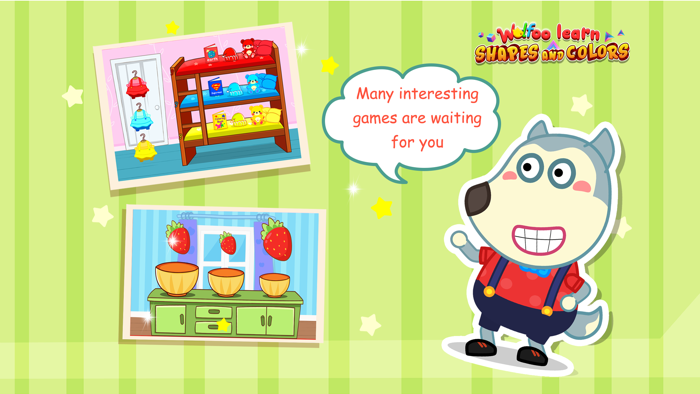 Wolfoo Learn Shapes and Colors