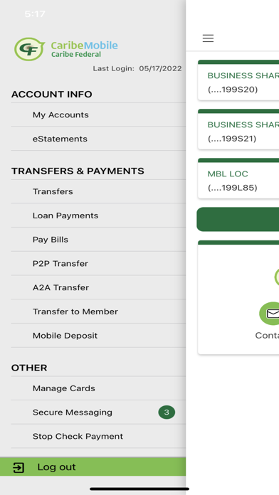 Caribe Mobile Screenshot
