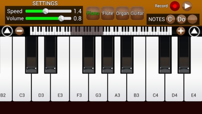 ピアノ キーボード: 曲を再生のおすすめ画像1